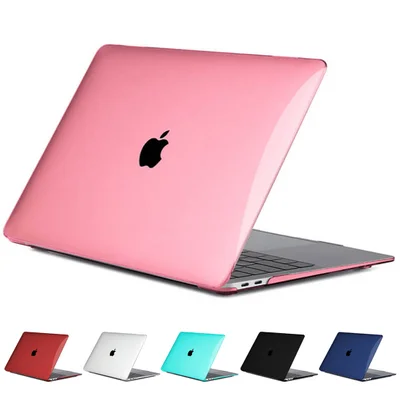 Capa Logo Recortado Macbook Pro 13.3 Pol A1706 A1708 Cor:rosa