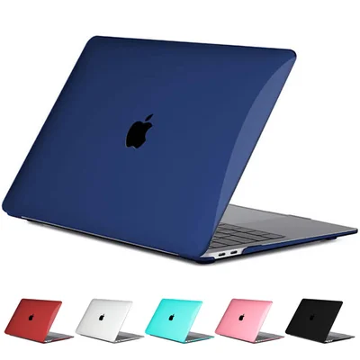 Capa Logo Recortado Macbook Pro 16.2 Pol A2780 Cor:azul