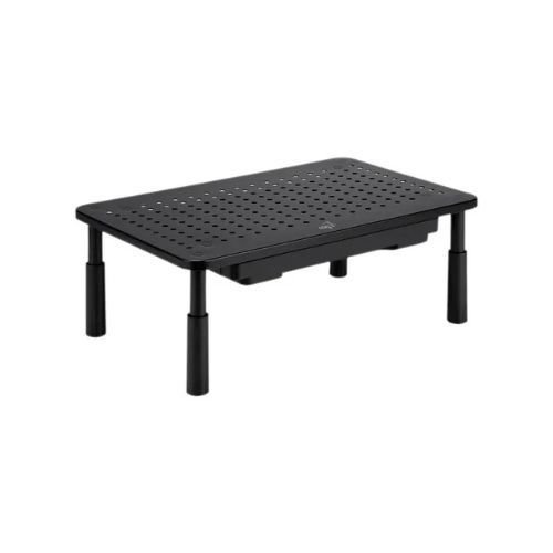 Suporte Para Monitor Elg Organizador De Mesa, Com Gaveta - Sm087