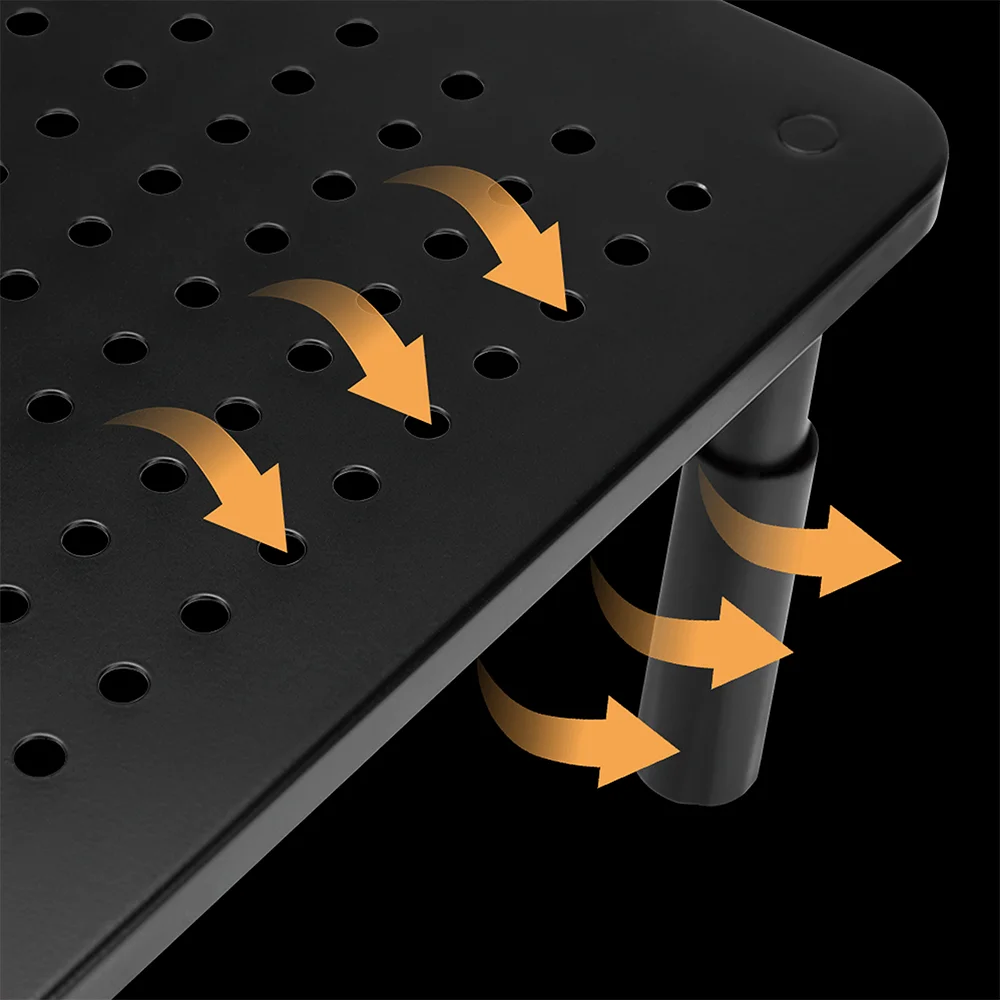 Imagem 5 de 5 do produto Suporte Para Monitor Elg Organizador De Mesa, Com Gaveta - Sm087