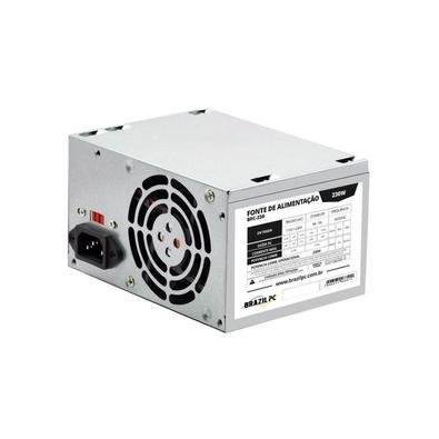 Fonte Tronos Atx 230w Real Brazilpc Bpc-230v1.2, 230w O&m C/cabo