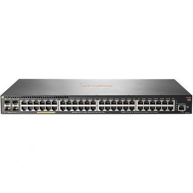 Switch Hewlett Packard Enterprise Aruba 2930f, 10/100/1000Mbps, 48g Poe+ 4SFP+ SWCH - JL256A