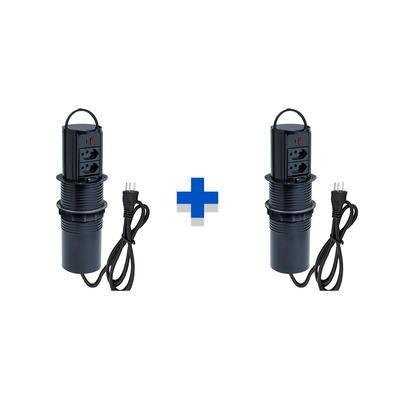 Kit Torres De Tomadas Connect Totem, Manual, Alça, 2 Tom 10a, 2 Usb 9.0a