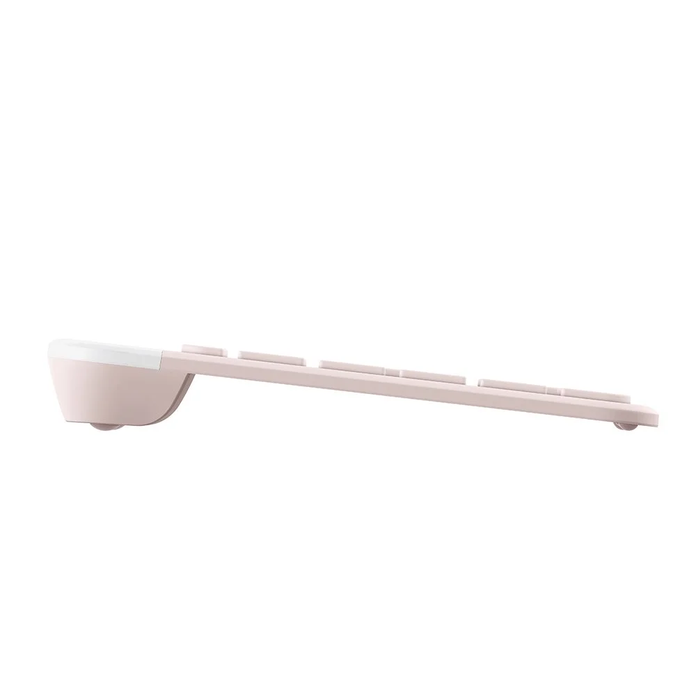 Imagem 2 de 5 do produto Kit com Teclado E Mouse Sem Fio, Logitech Mk470, Rose - 920-011313