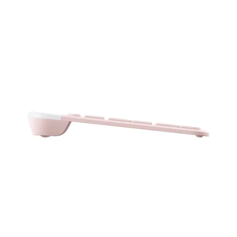 Imagem 4 de 5 do produto Kit com Teclado E Mouse Sem Fio, Logitech Mk470, Rose - 920-011313