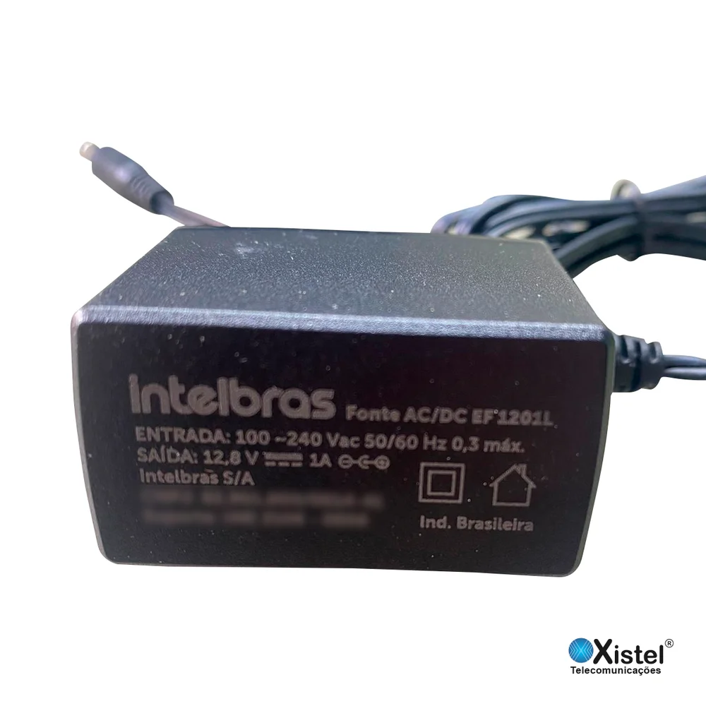 Imagem 3 de 5 do produto Fonte De Alimentação Intelbras Ac/fc 12,8v 1a Ef 1201 L, Bivolt - 4820044