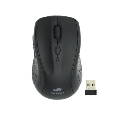 Mouse C3Tech, Sem Fio, Bt+rc/nano M-bt12bk