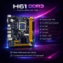 Kit Placa Mãe H61 + Processador I5 3470 + Cooler