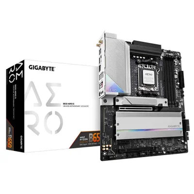 Placa-Mãe Gigabyte B650 Aero G, AMD Am5, Atx, Ddr5