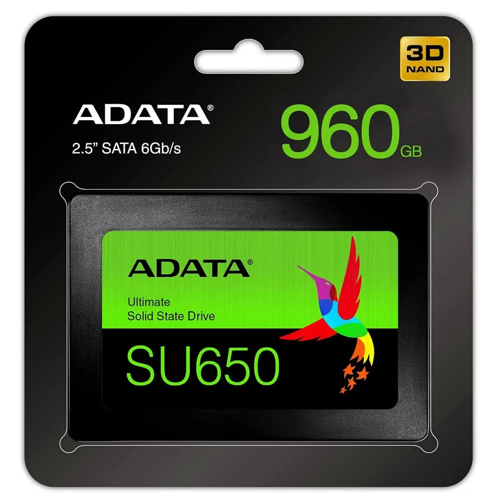 SSD Adata 960GB 25 Polegadas Sata Iii 6GBs KaBuM