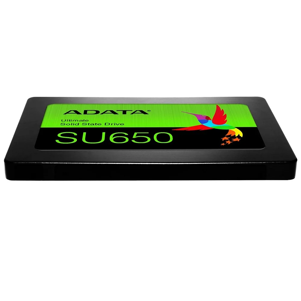 Imagem 2 de 5 do produto SSD Adata, 960GB, 2.5 Polegadas Sata Iii 6GB/s, leitura 520 MB/s, gravação 450 mb/s - Asu650ss-960gt-r.