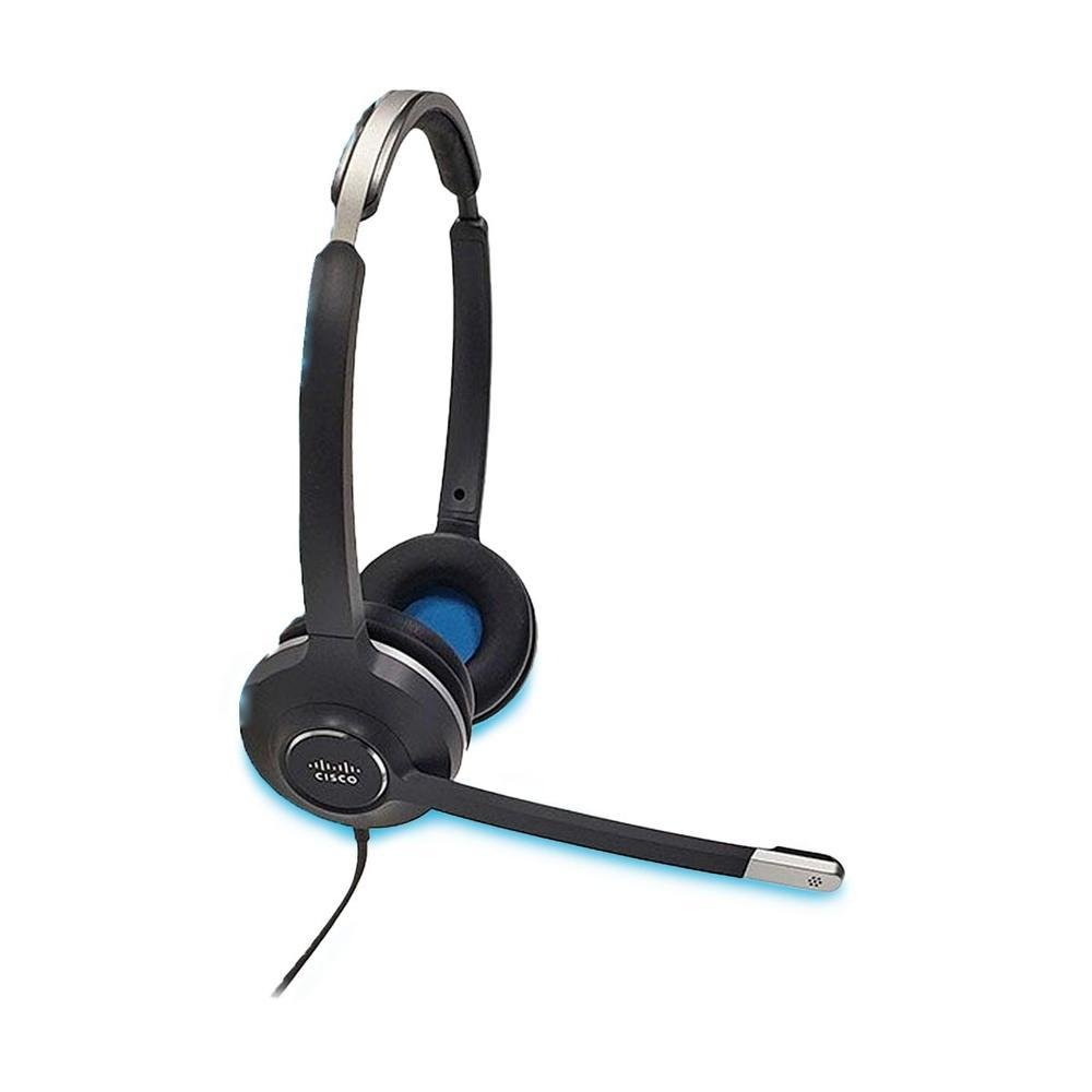 Headset Cisco 532 Com Fio Duplo Com Adaptador