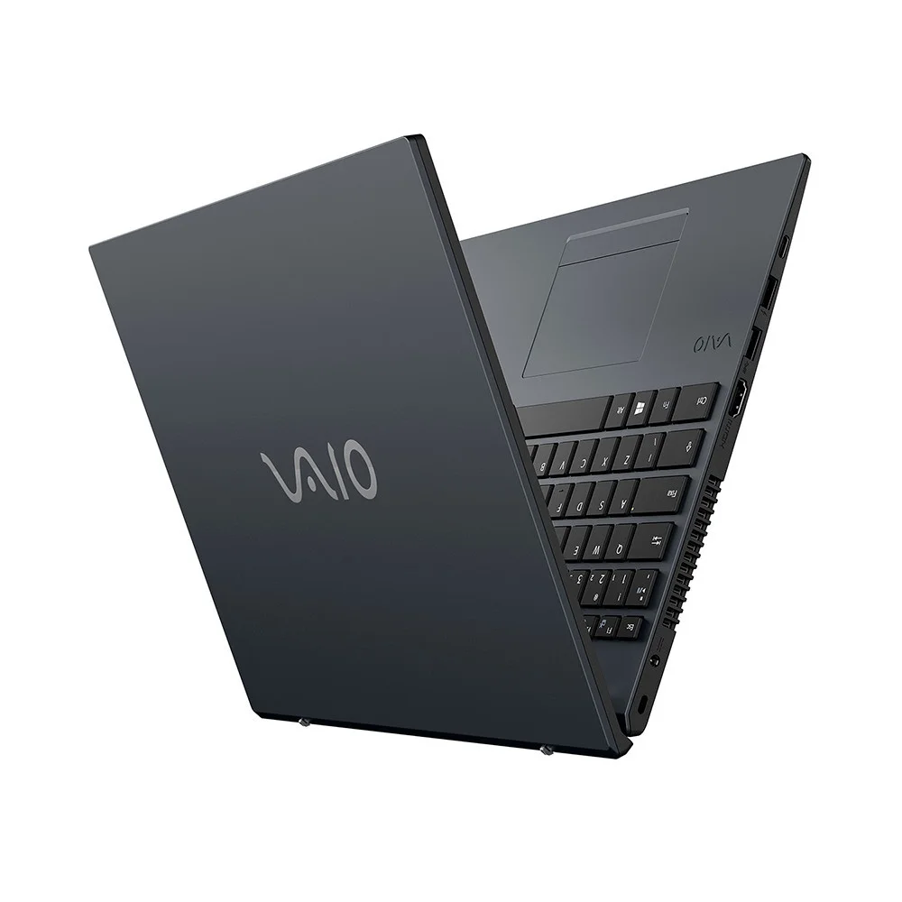 Imagem 2 de 5 do produto Notebook Vaio Fe15, FHD I5-1235u, 8GB, SSD 256GB, Windows 11 Home, Tela 15.6 Polegadas, Cinza Escuro - Vjfe54f11x-b0111h