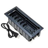 Caixa De Tomada Connect, 7 Blocos Embutir, 5 Tom 20a, 1 HDMI, 1 Rj45 Pt