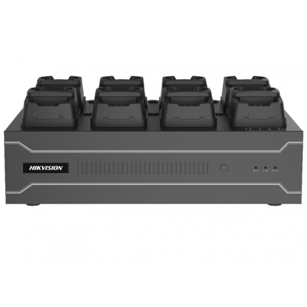 Base De Carregamento Hikvision Anr ( Nvr ), 8 Canais, Dock Station Desktop Body Cam Corporal Ds-mds001