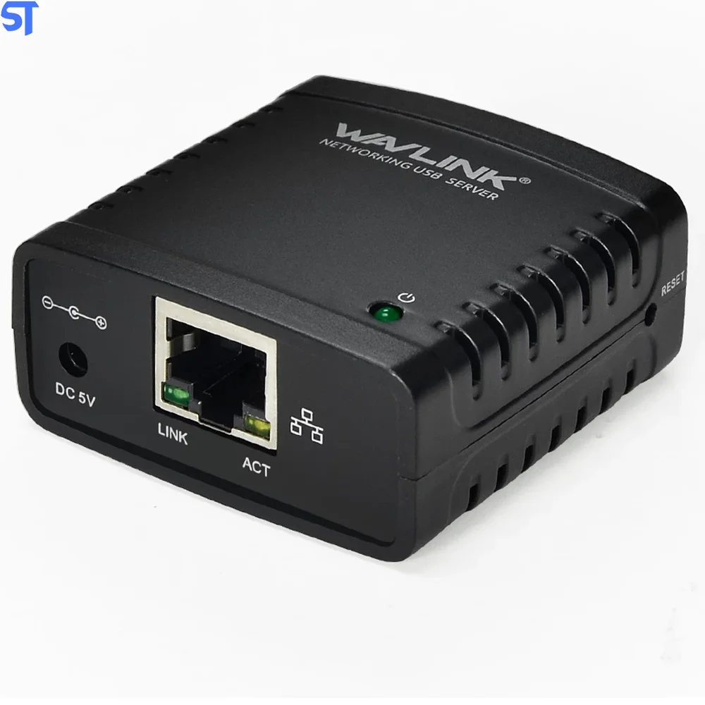 Servidor De Impressão Wavlink Network LPR Print Server, USB 2.0 Wl Nu78m41 5