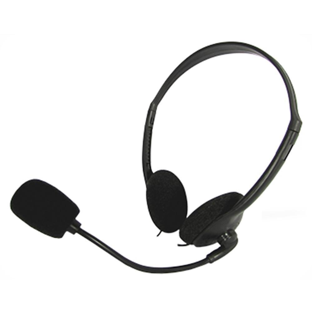 Fone de Ouvido Headset Stereo Preto K-mex Ars3936