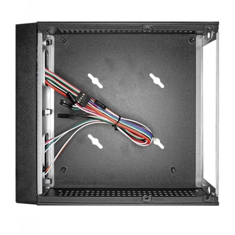 Imagem 3 de 5 do produto Gabinete K-mex Mini Itx Gi-228e, C/ Placa Conversora E Adaptador Externo 60w - Gi228ekd0010b0x