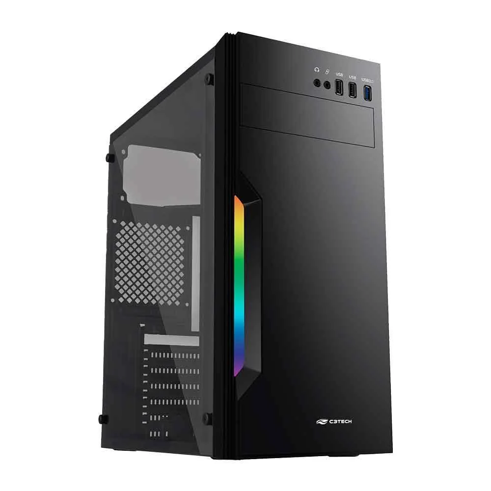 Gabinete Gamer Mt-g210bk S/fonte C3tech