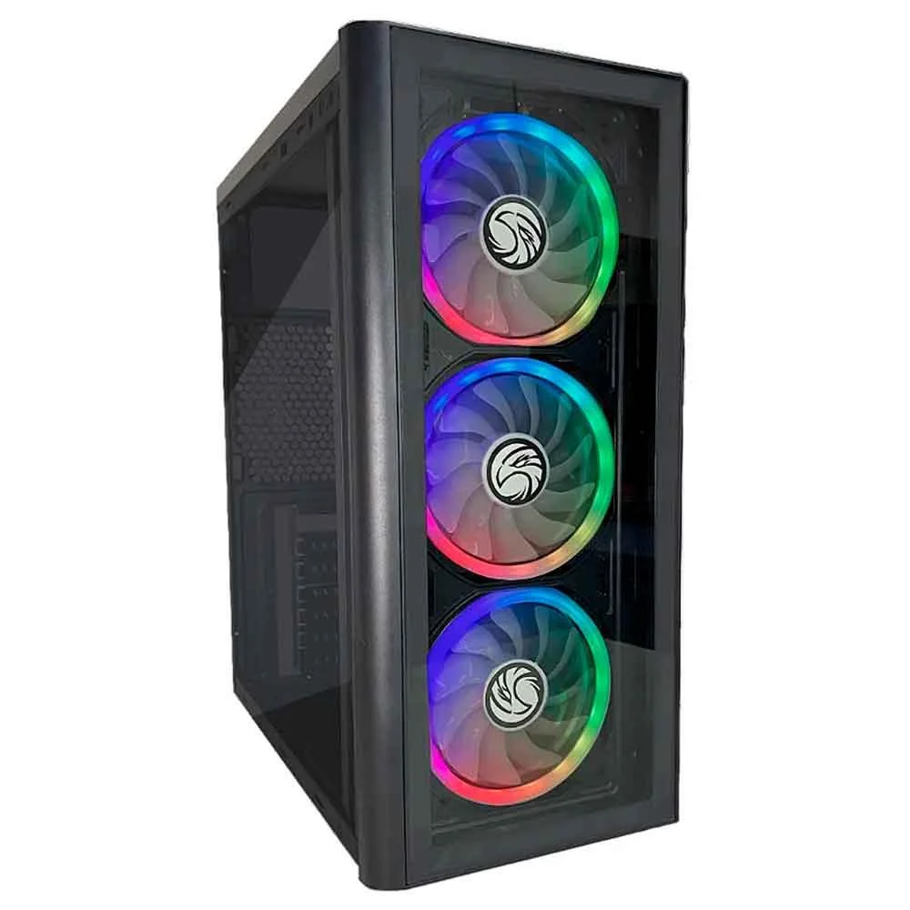 Gabinete Brazilpc Gamer ATX, BPC C2-2901, Black, 2xusb S/fonte