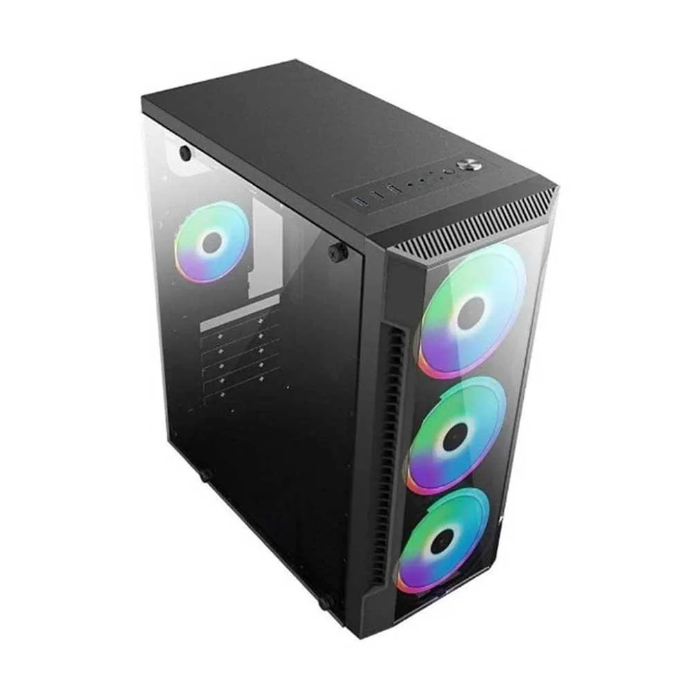 Gabinete Gamer Brazil Pc, Bpc-c3147, Preto S/ Fonte, USB 3.0 - Bpc-c3147