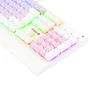 Teclado Mecânico Gamer Redragon Kala, RGB, Switch Blue Branco Com Rosa, abnt2 - K557wp