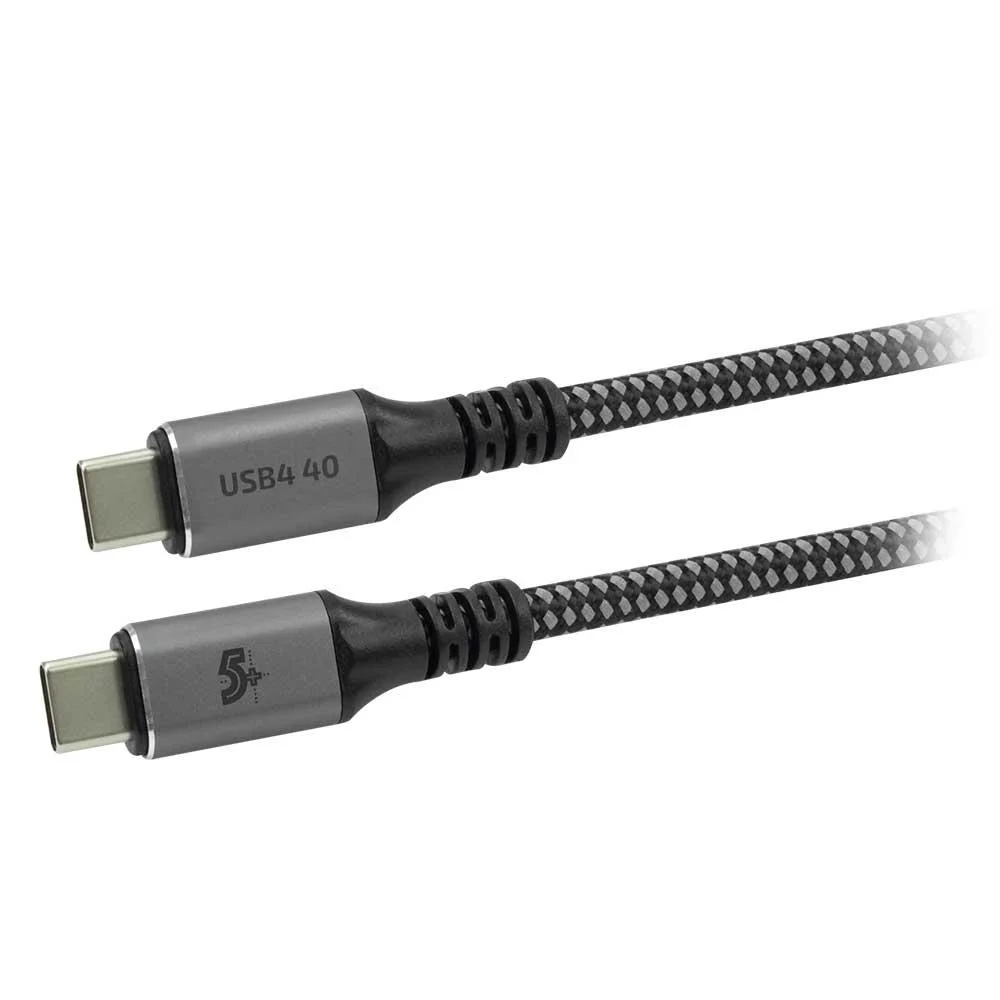 Imagem 3 de 4 do produto Cabo Usb 4 Thunderbolt  5+ 40g 100w 1m, Santana - 018-7810