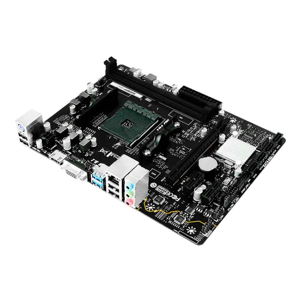 マザーボード biostar B450MHP+Ryzen5 4500 PlacaMe Biostar B450MHP mATX DDR4 Am4 KaBuM
