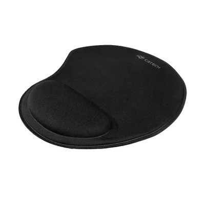 Mousepad C3Tech C/ Apoio Em Gel, Preto - Mp-50