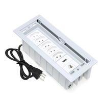 Caixa De Tomada Connect Caixa Tomada 7 Blocos EMButir 5 Tom 10a 1HDmi 1rj45 Branc