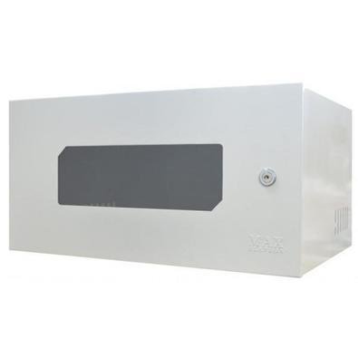 Mini Rack Max Eletron 19 Pol. 3U X 350Mm, C/ 02 Chaves, Acrílico Branco - 4039