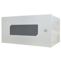 Mini Rack Max Eletron 19 Pol. 3U X 350Mm, C/ 02 Chaves, Acrílico Branco - 4039