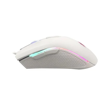 Mouse Usb Gamer Oex Onyx, Branco - Ms-324