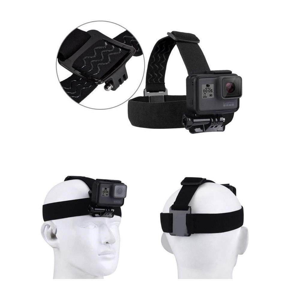 Imagem 5 de 5 do produto Suporte Funpro Faixa De Cabeça, Para Gopro E Câmeras Similares