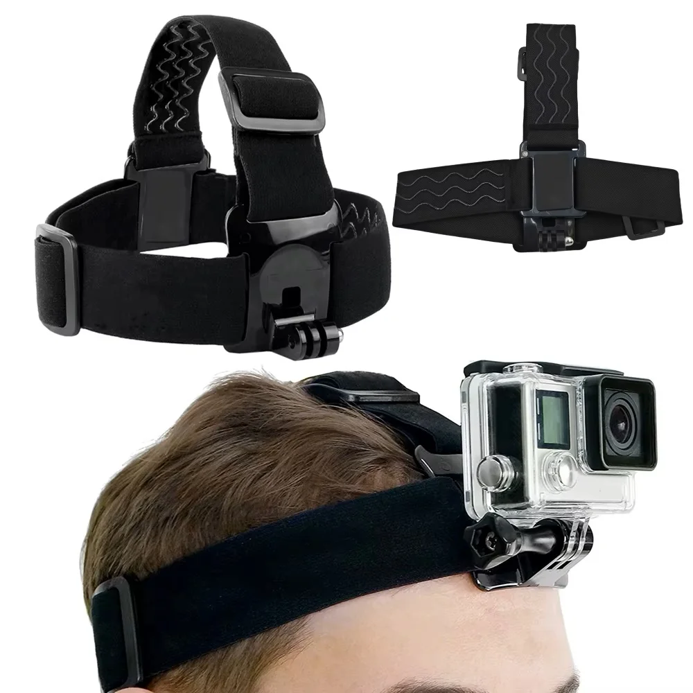 Imagem 3 de 5 do produto Suporte Funpro Faixa De Cabeça, Para Gopro E Câmeras Similares