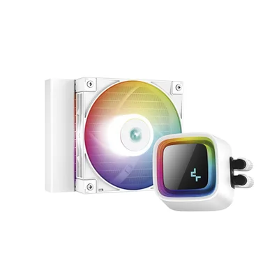 Water Cooler Deepcool Ls320 Wh, RGB, 120mm, Intel e AMD, Branco