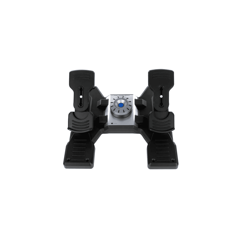Pedais De Simulador De Voo Logitech Pro KaBuM
