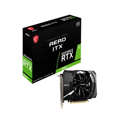 Placa de Vídeo RTX3050 8GB DDR6 Aero Itx Oc KaBuM