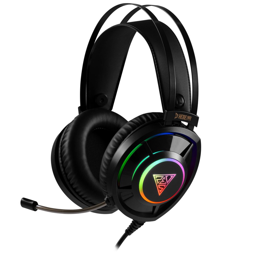 Fone de Ouvido Headset Gamer Hebe M3 Rgb 7.1 Preto Gamdias