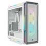 Gabinete Corsair Icue 5000t RGB Mid-tower White Pn CC-9011231-WW