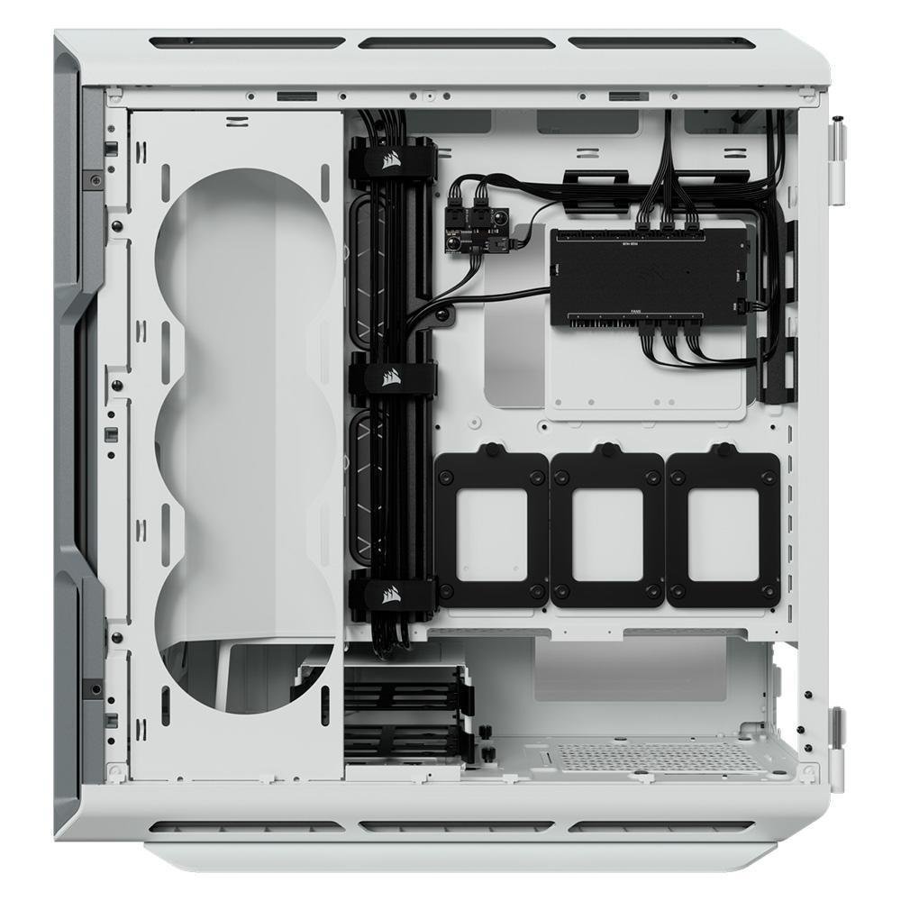 Gabinete Corsair Icue 5000t RGB Mid-tower White Pn CC-9011231-WW