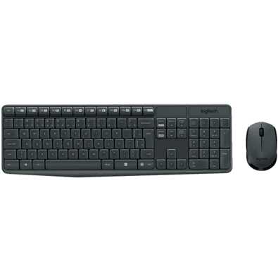 Kit Logitech, Teclado E Mouse, Sem Fio - Mk235