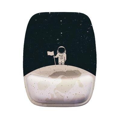 Mouse Pad Ergonomico, Lua, Astronauta, Bandeira