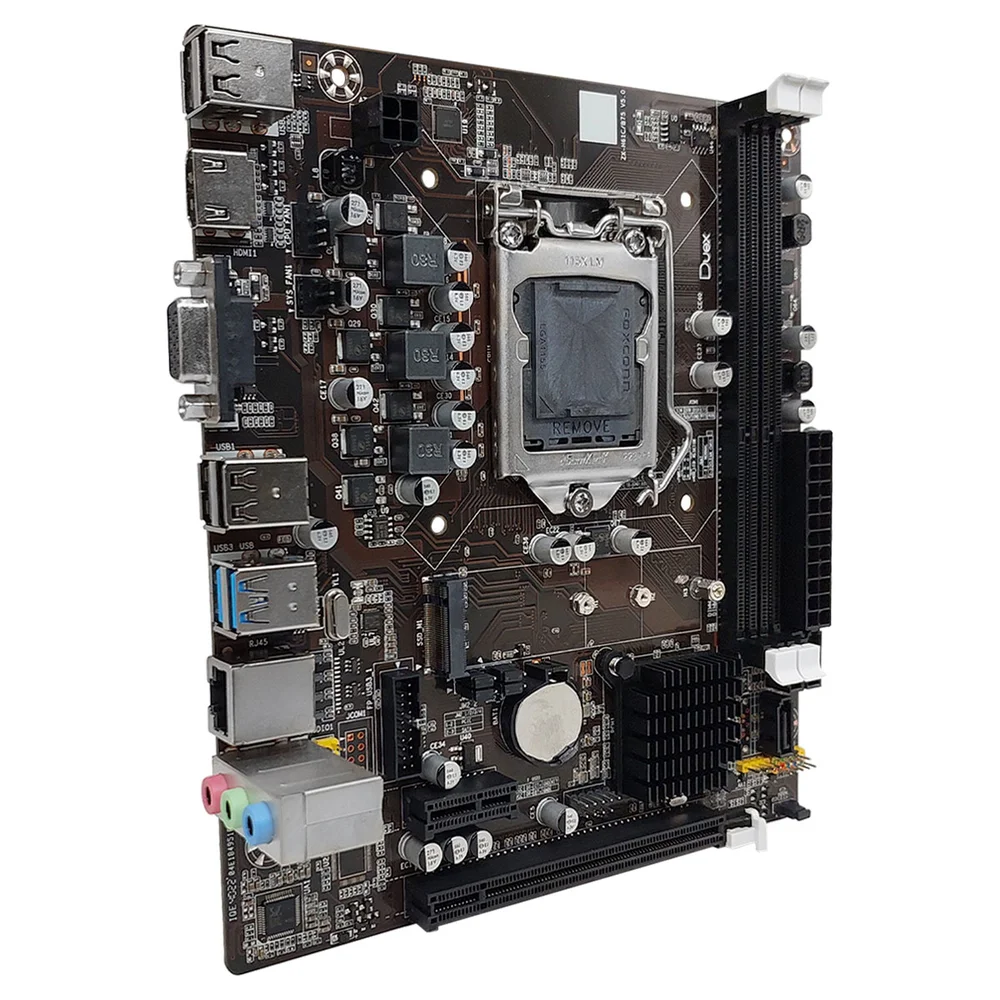 Imagem 5 de 5 do produto Placa Mãe Duex Dx B75zg M2, Intel 2ª/3ª Geração, DDR3, Socket LGA1155