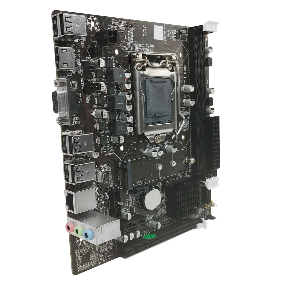 Placa Mãe Duex Dx H61z M2, Intel 2ª/3ª Geração, DDR3, Socket LGA1155 8