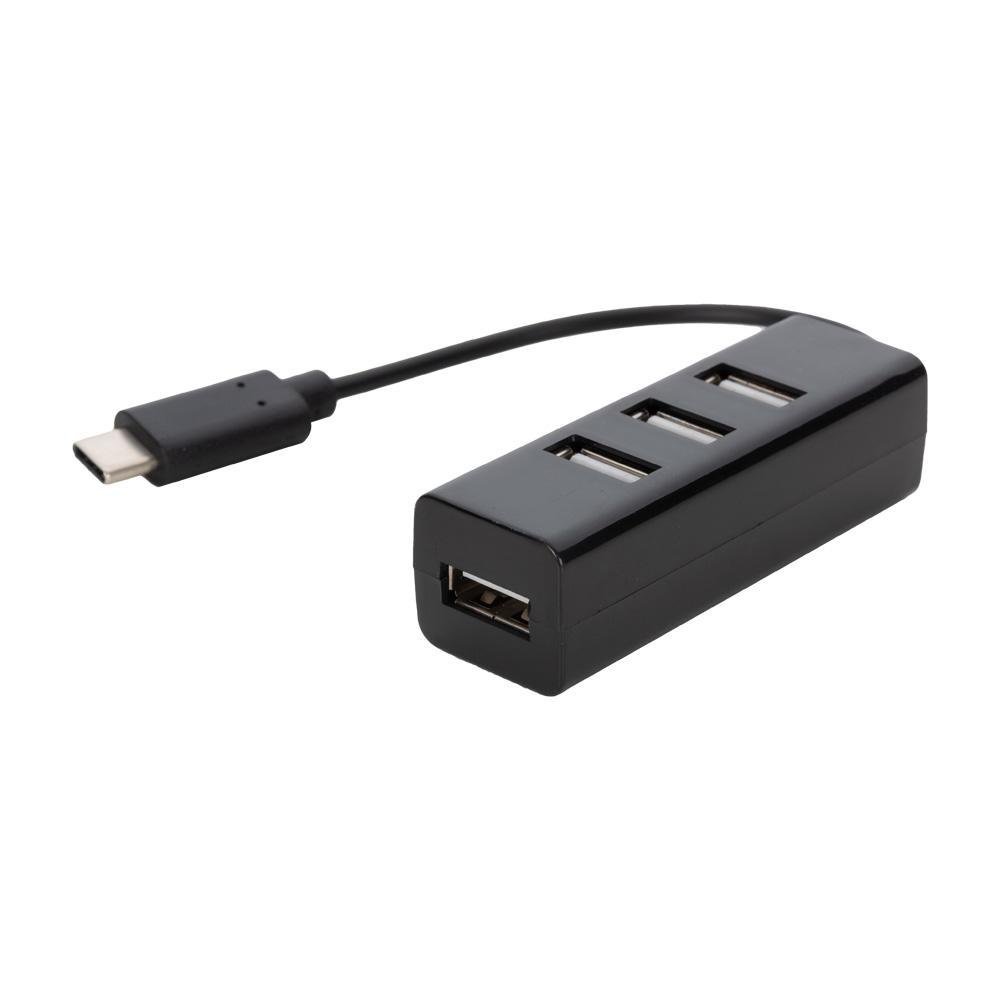 Imagem 2 de 5 do produto Pocket HUB USB C, 4 Portas, USB 2.0 Portátil P/ Celular Tablet