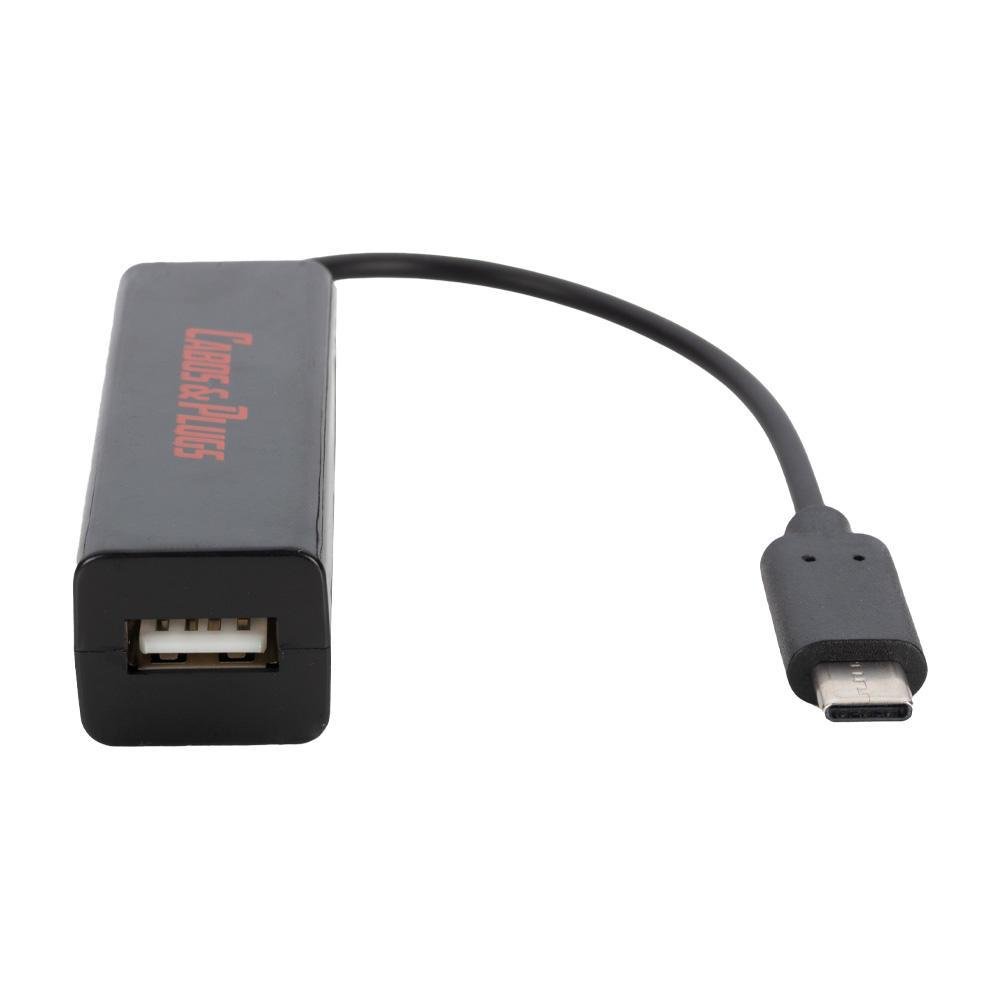 Imagem 4 de 5 do produto Pocket HUB USB C, 4 Portas, USB 2.0 Portátil P/ Celular Tablet