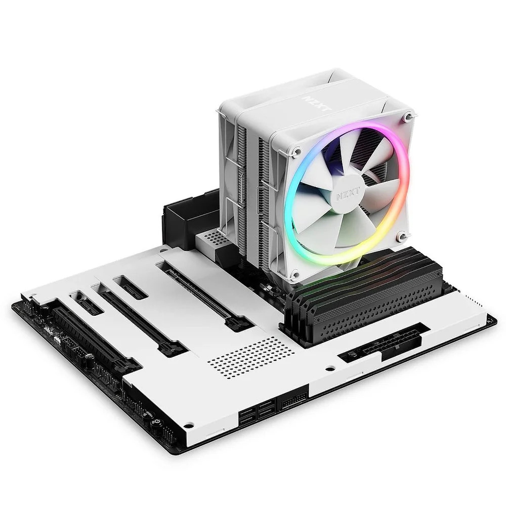 Imagem 4 de 5 do produto Air Cooler Para Processador Nzxt T120 Rgb 120mm, Branco