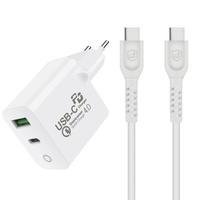 Carregador Samsung + Cabo Tipo C,Gshield