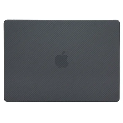 Capa Fibra De Carbono para Macbook Pro, 16.2 Pol, A2780 - Preta